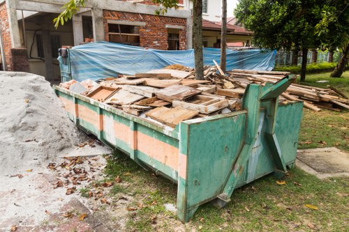 Commercial office space being cleared by experts in Southgate