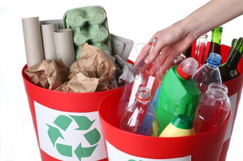 Eco-friendly disposal during flat clearance