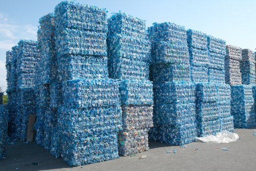 Professional waste management team